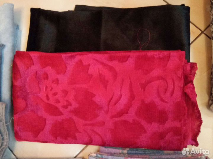 Отрезы тканей для шитья (12шт)