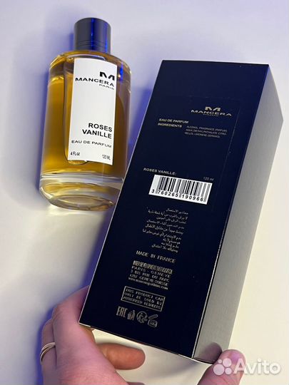 Духи Mancera Roses Vanille