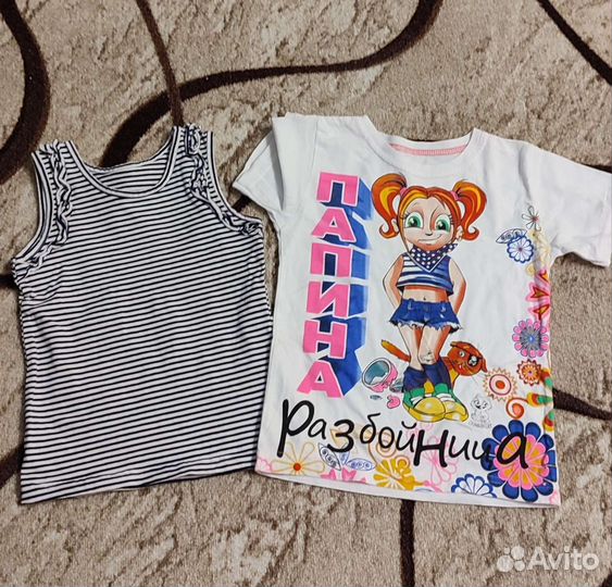 Вещи для девочки р110