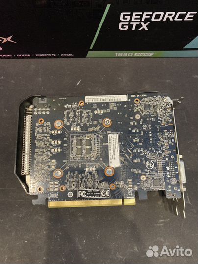 Palit gtx 1660super 6Gb на гарантии