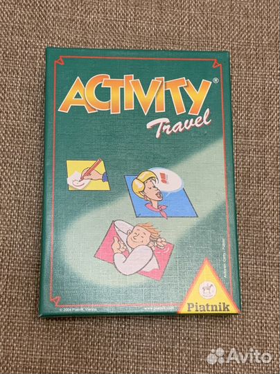 Настольная игра activity travel новая