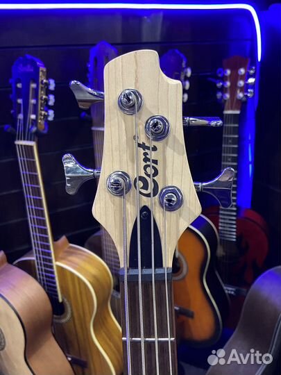 Бас Гитара Cort PJ-OPB + Комбоусилитель 15вт