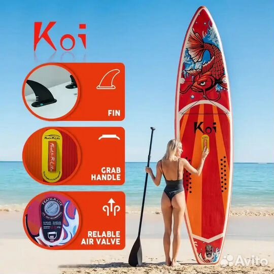 Сапборд Sup board Funwater KOI