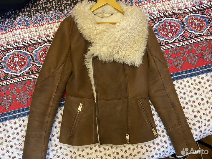 Итальянская натуральная дубленка 40-42