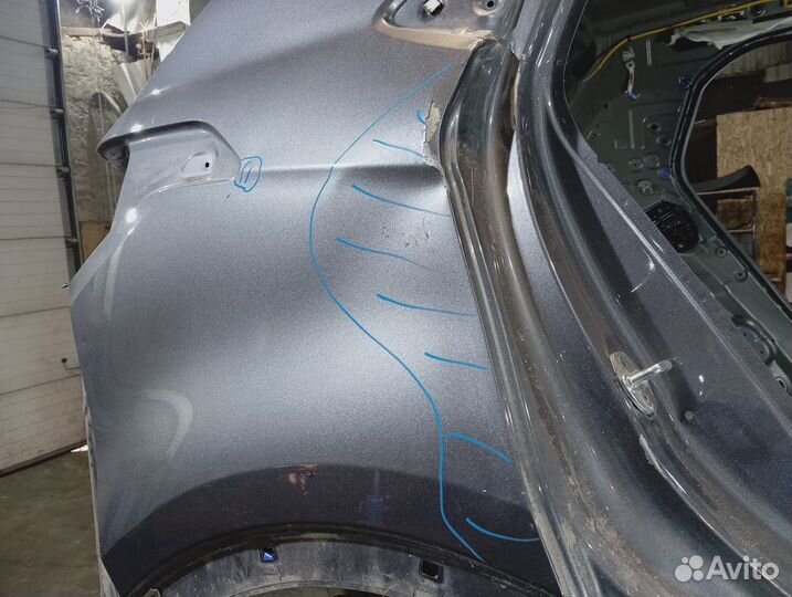 Крыло заднее правое Hyundai Creta