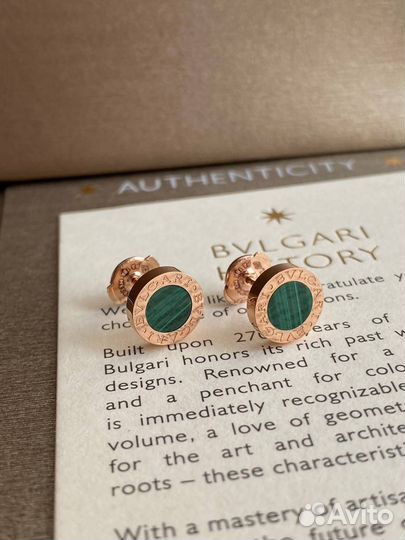 Bvlgari серьги