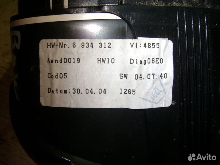 Комбинация приборов бмв Е60 BMW E60