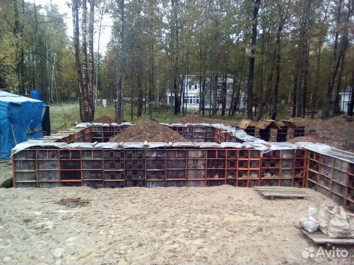 Мелкощитовая опалубка
