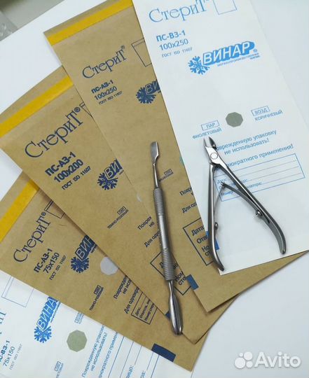 Пакеты для стерилизации крафт