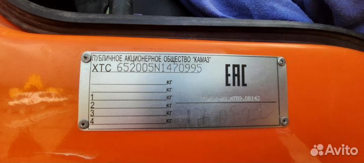 Автобетоносмеситель КАМАЗ 5814Z9, 2022