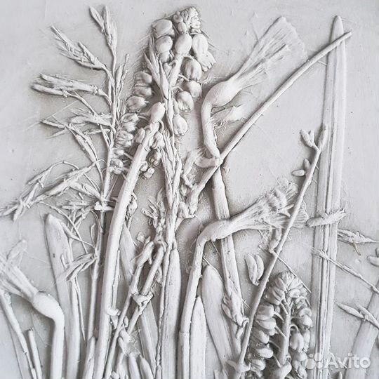 Ботанический барельеф 