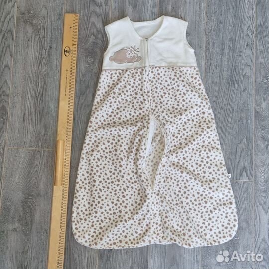 Конверт одеяло на выписку для сна на молнии