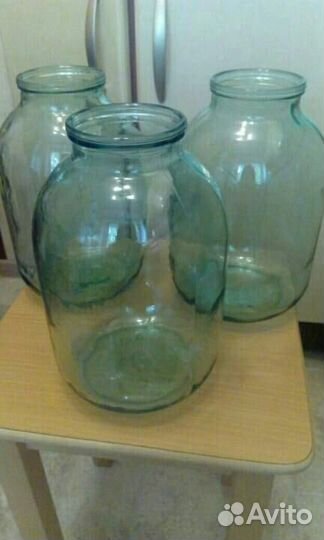 Бутыля 3-х; 0,5 литровые