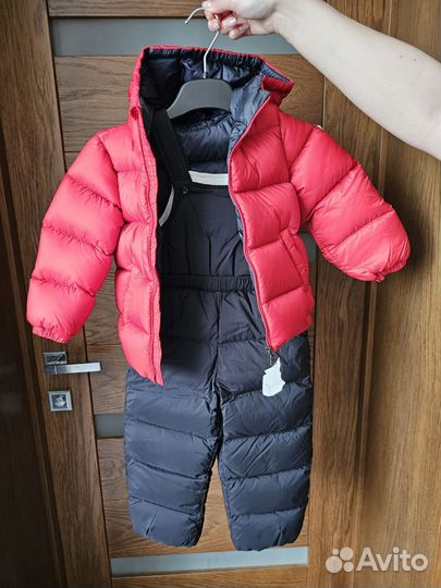 Комбинезон и куртка moncler 92 оригинал