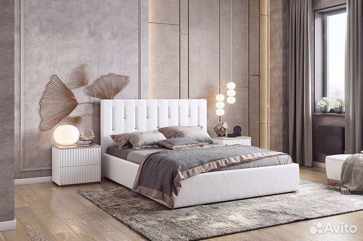 Мягкая кровать 