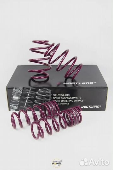 Пружины Vogtland с занижением VW Touran 1 (1T)