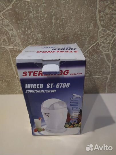 Соковыжималка для цитрусовых sterlingg