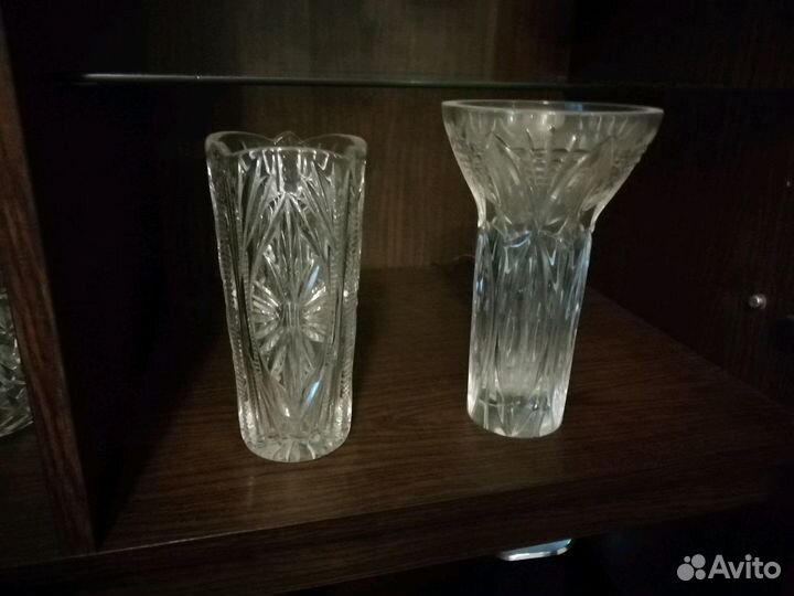 Вазочки (стекло, хрусталь)