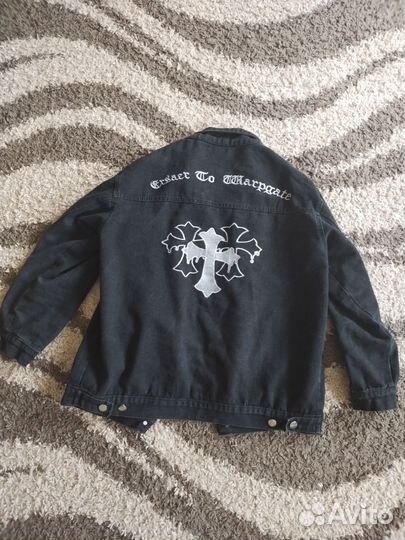 Джинсовая куртка y2k