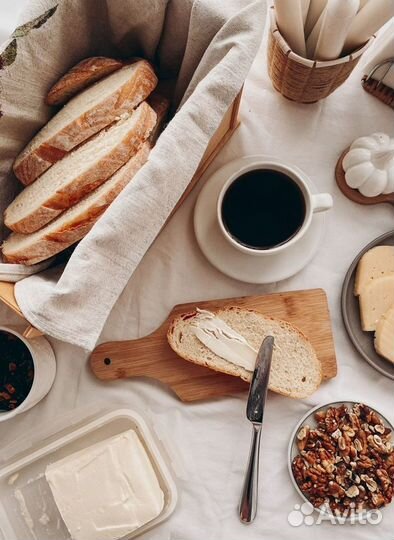 Деревянная хлебница - корзина для хлеба на стол