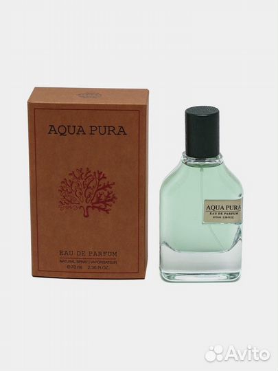 Супер стойкий аромат Aqua pura