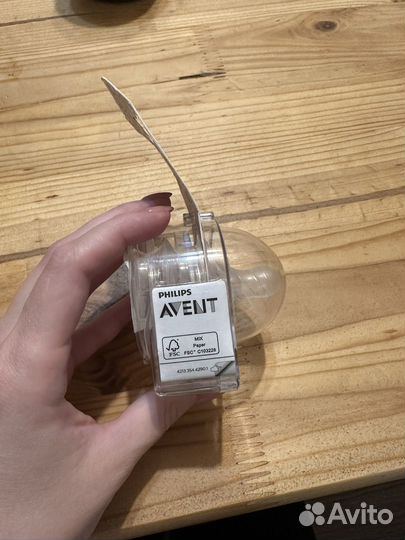 Соски бутылочные Avent Natural 2 медленный поток