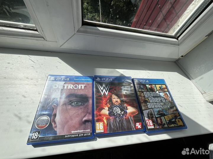 Диски на ps4