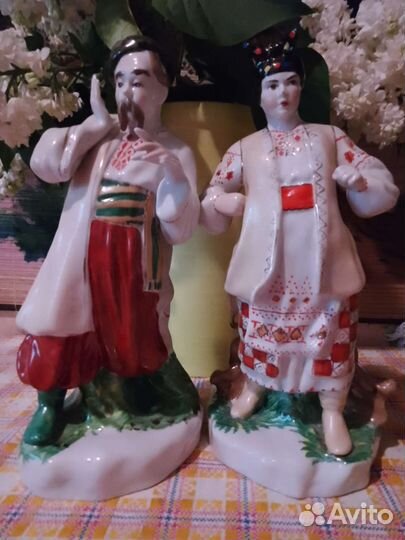 Фарфоровые статуэтки времен СССР