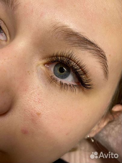 Наращивание ресниц, наращивание нижних ресниц