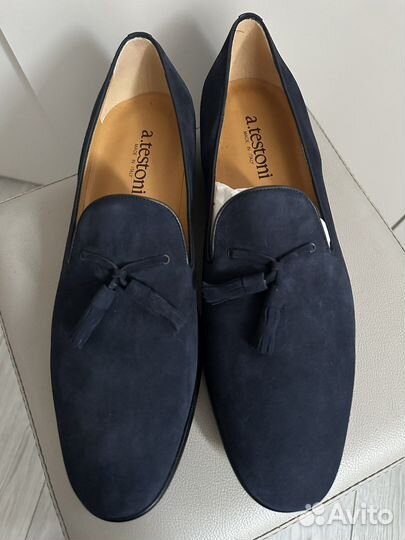 Лоферы мужские A.Testoni Италия 41-42р