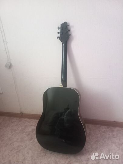 Акустическая гитара для левши Stagg hand made