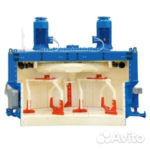 Планетарный противоточный бетоносмеситель sicoma MP 1875/1250