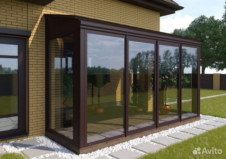 Алюминиевые двери теплый профиль алютех