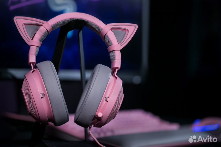 Ушки для наушников Razer Kitty Ears for Kraken