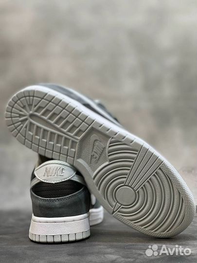 Nike SB Dunk air low 1 тёмно-серые разм. 41