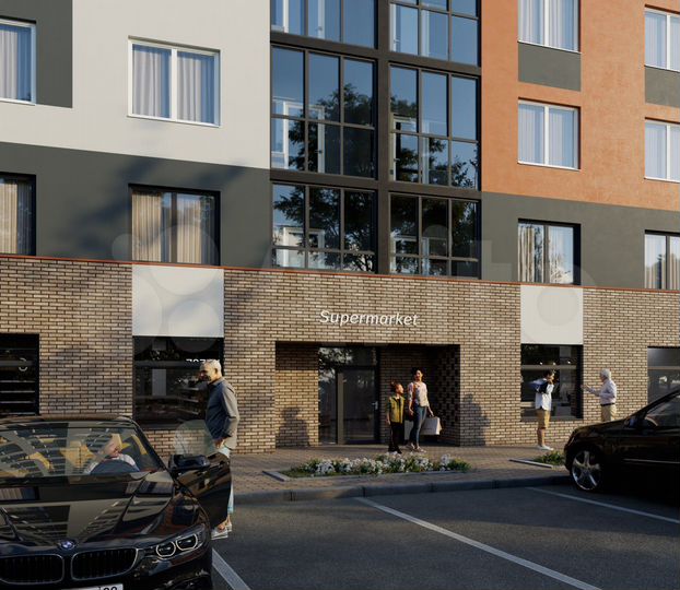 1-к. квартира, 23,2 м², 2/19 эт.