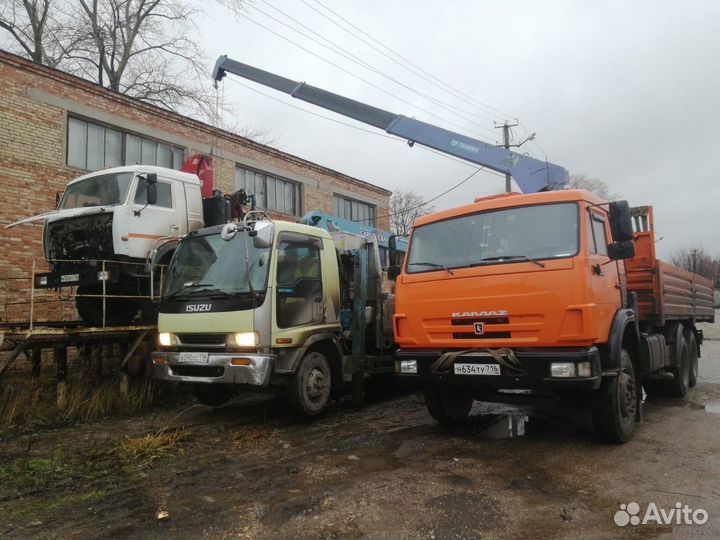 Услуги крана-манипулятора