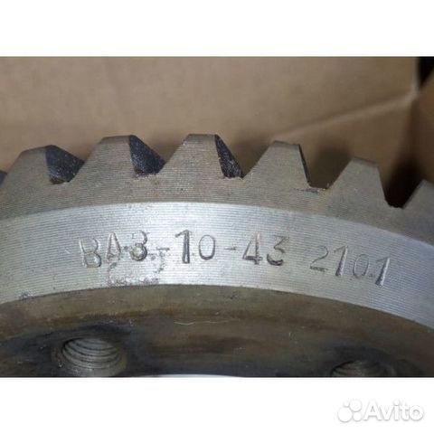 Главная пара ваз 2101, передаточное число 4,3