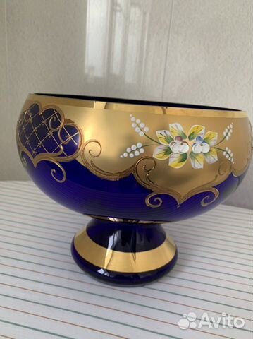 Ваза для фруктов Rokoko Bohemian Чехия