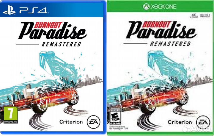 Burnout Paradise Remastered PS4 Xbox One