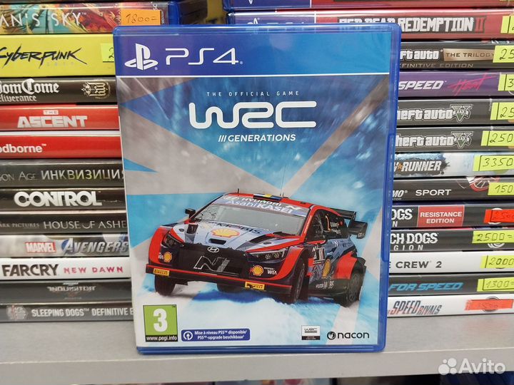WRC generations ps 4 /магазин Арбат