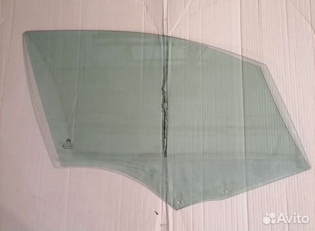 Ситроен С4 стекло левой двери
