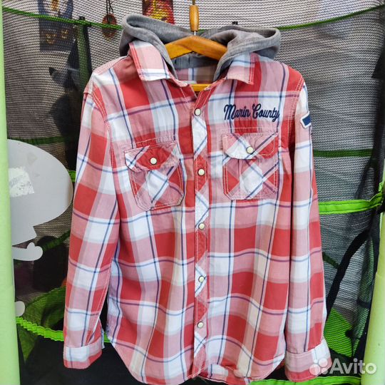 Рубашка 152 zara, hm