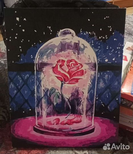 Готовая картина по номерам