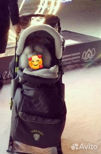Детские санки коляска