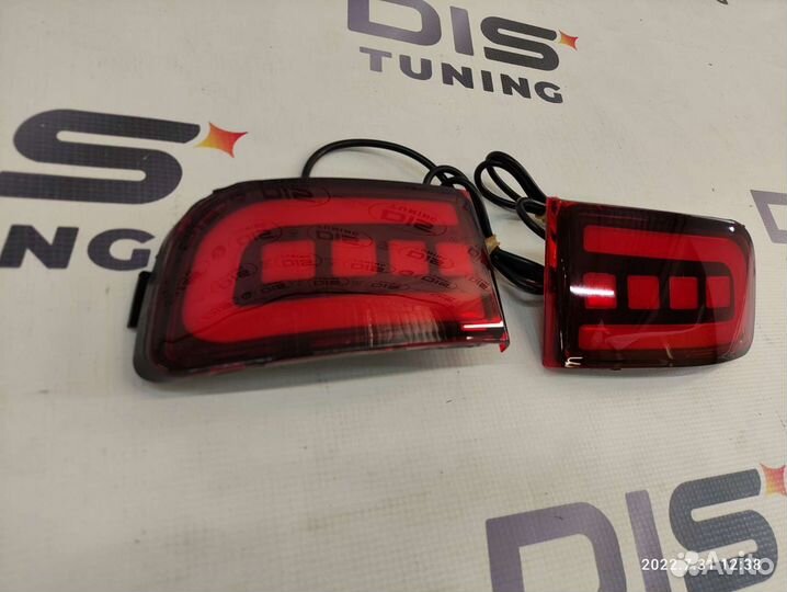 Фонари в задний бампер Toyota L C Prado 120