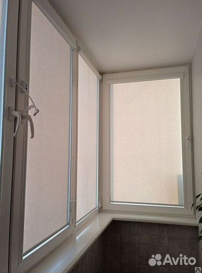 Рулонные шторы на окна и балкон