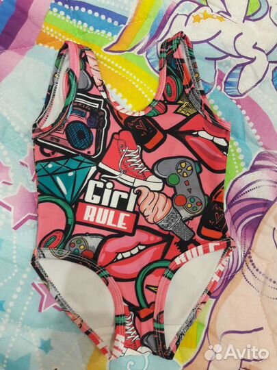 Купальник для девочки с рождения до 1.5 года