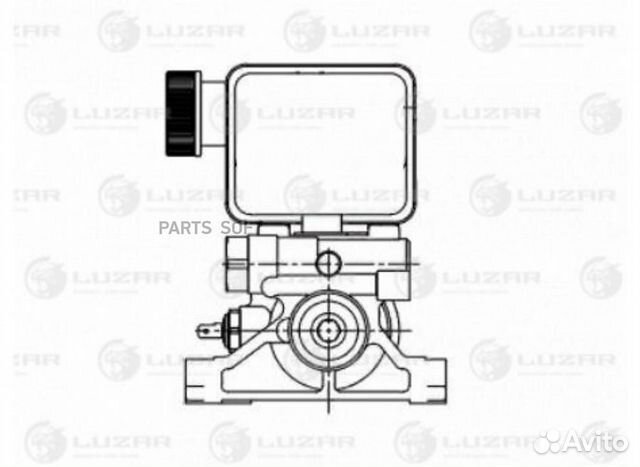 Luzar LPS2501 Насос гур Mazda 6 (GG) (02) /CX-7 (0