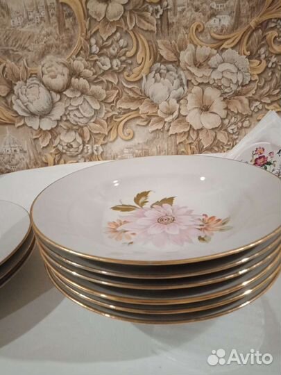 Тарелки фарфор гдр,Kahla,Дулево